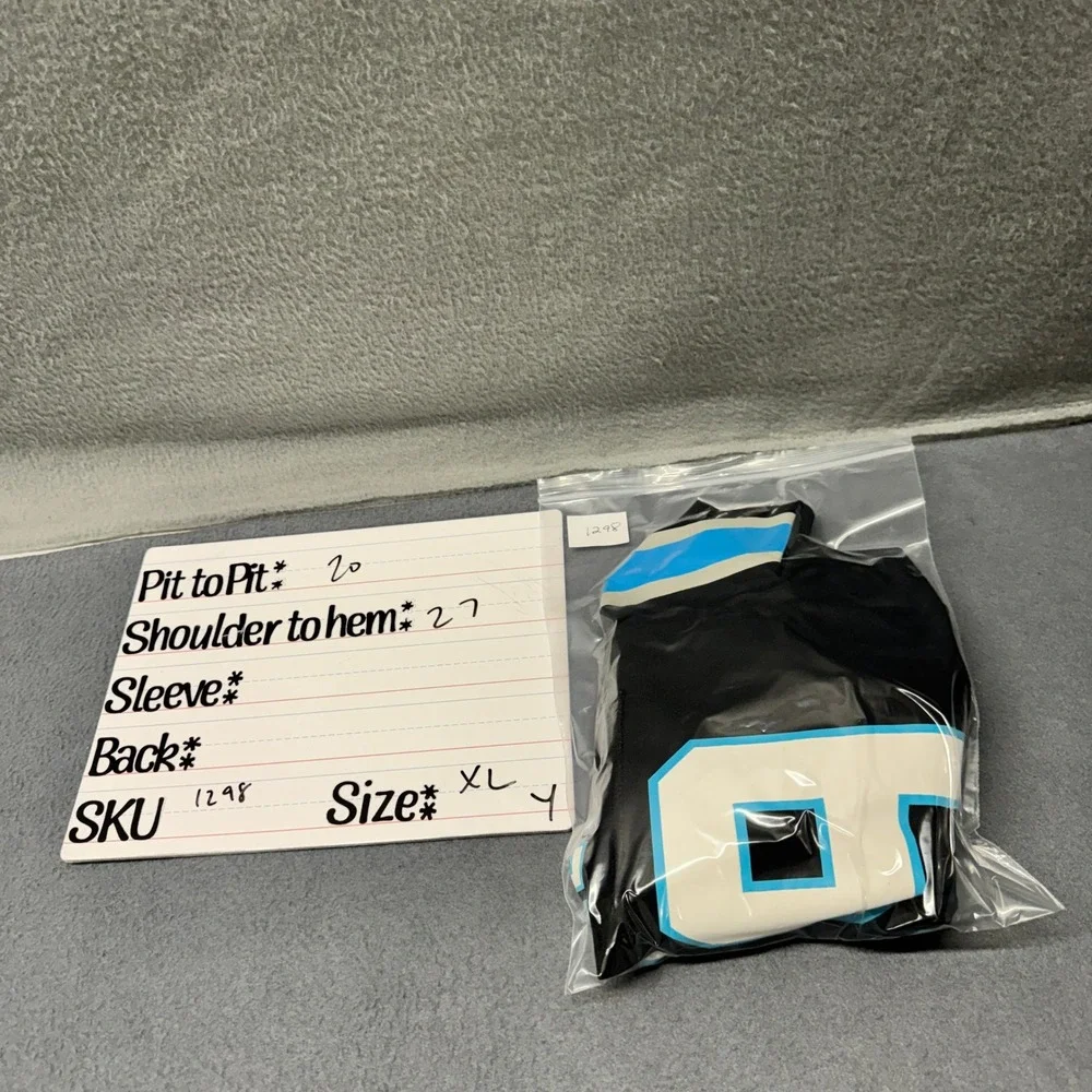 Luke Kuechly Jersey Carolina Panthers NFL Kids Youth XL Black Football #59